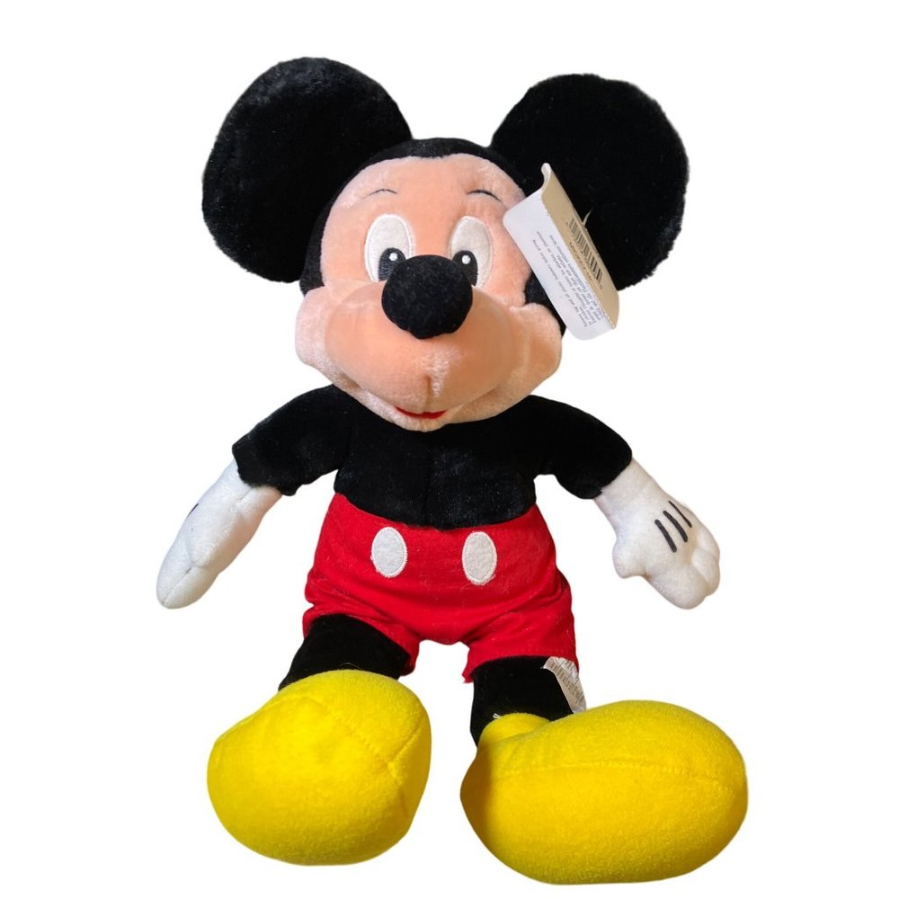 Disney Store Mickey Mouse Plush Stuffed Character Toy 16 inch